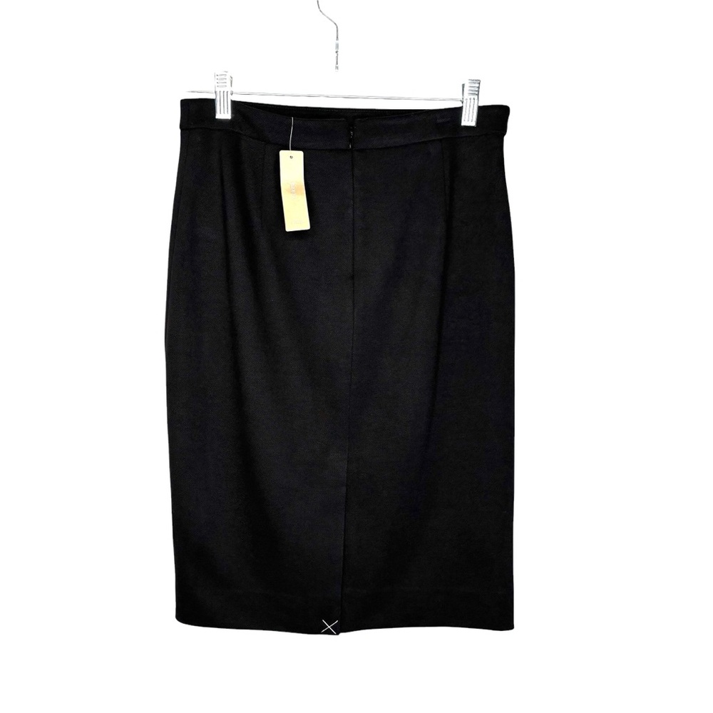 J.Crew NWT No. 2 Pencil Skirt Stretch Twill. Black. Size 2 - Picture 3 of 12